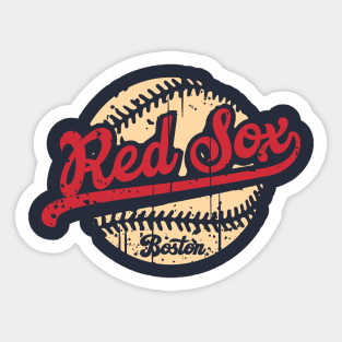 Red Sox Vintage Classic Sticker